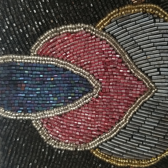 Vintage Beaded Evening Bag - Picture 2 of 10